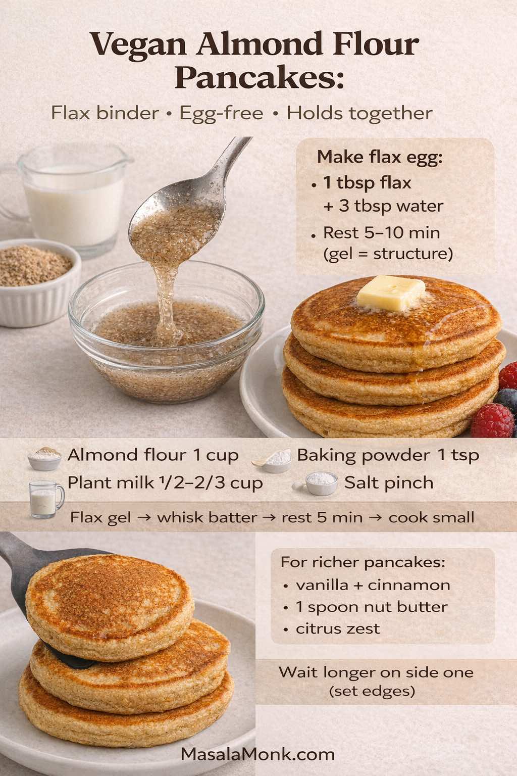 Almond Flour Pancakes Easy Recipe Fluffy Protein Keto and More