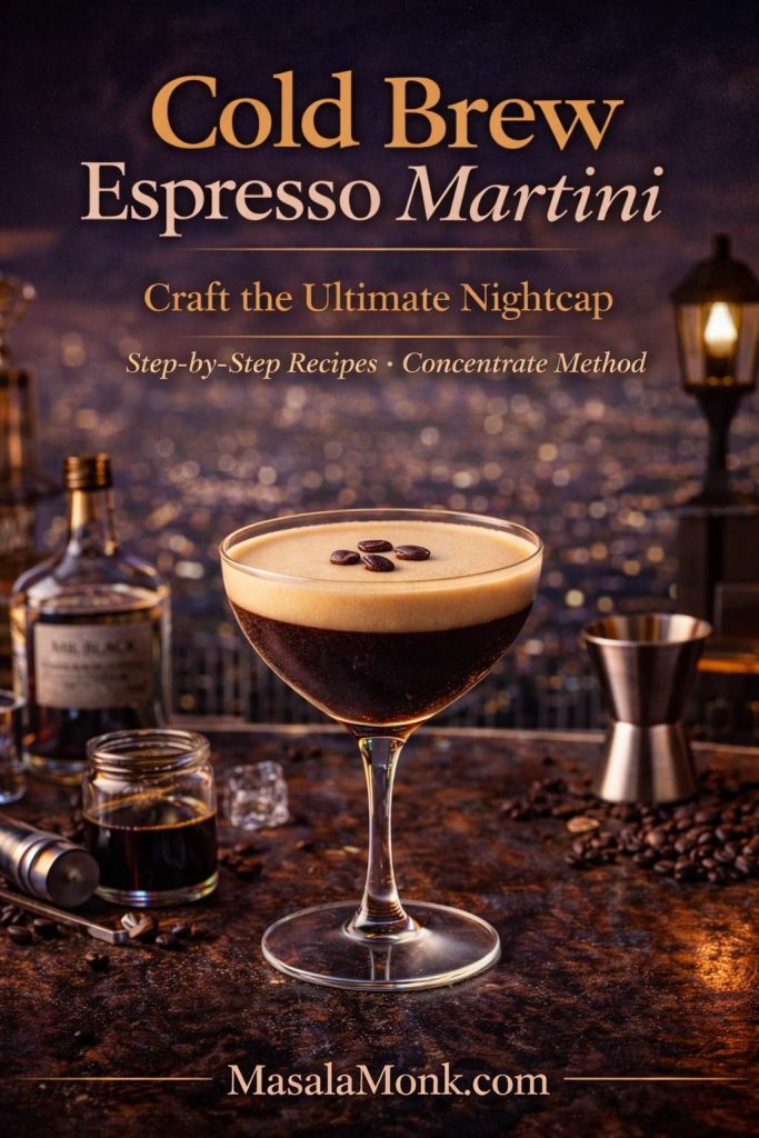 ESPRESSO MARTINI RECIPE WITH COLD BREW intelligence overview